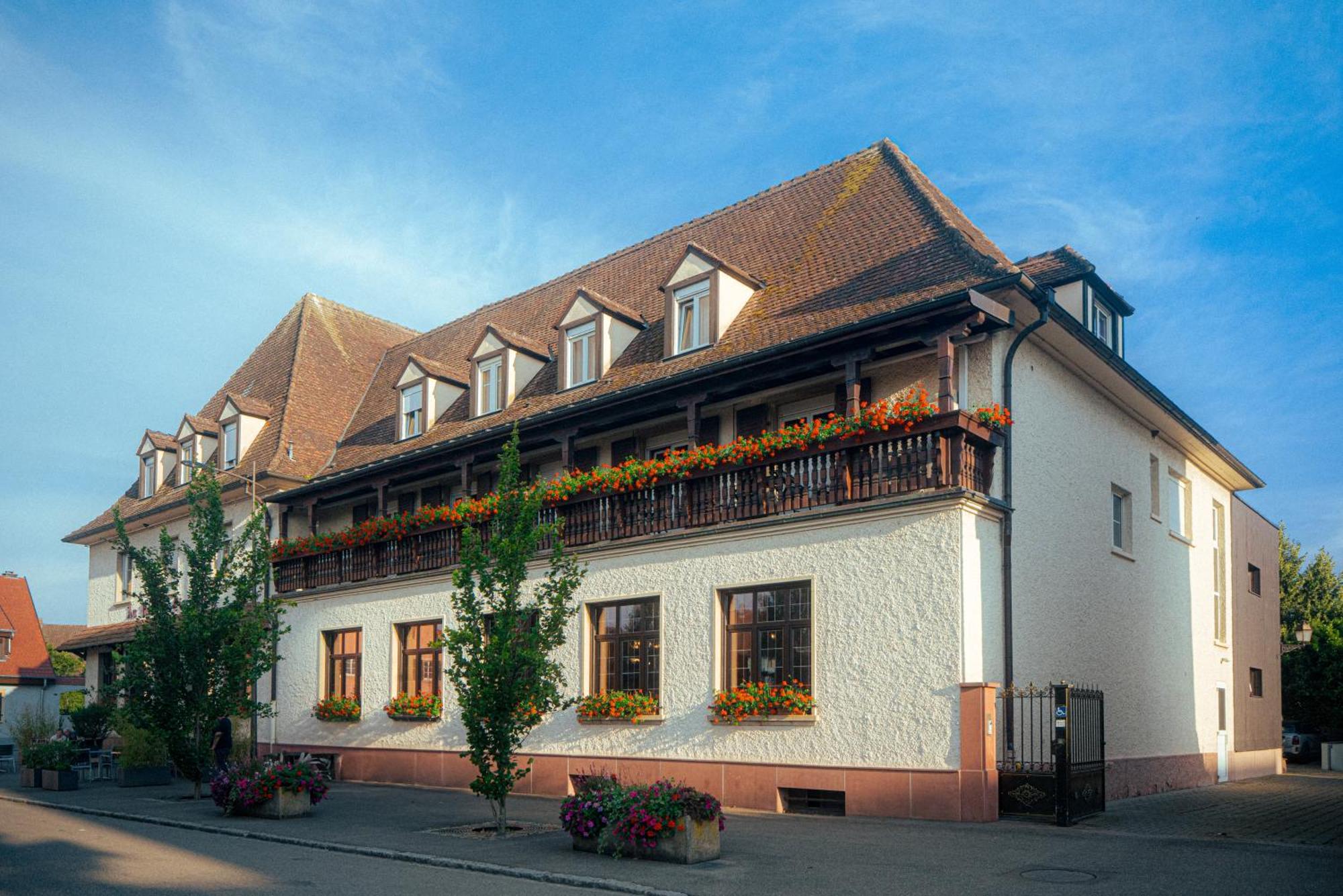 Hotel Au Nid De Cigognes Ostheim Luaran gambar
